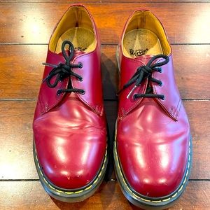 Dr. Martens 1461 Casual Shoe - Red